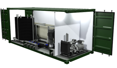 Conteneur incendie 3D 2
