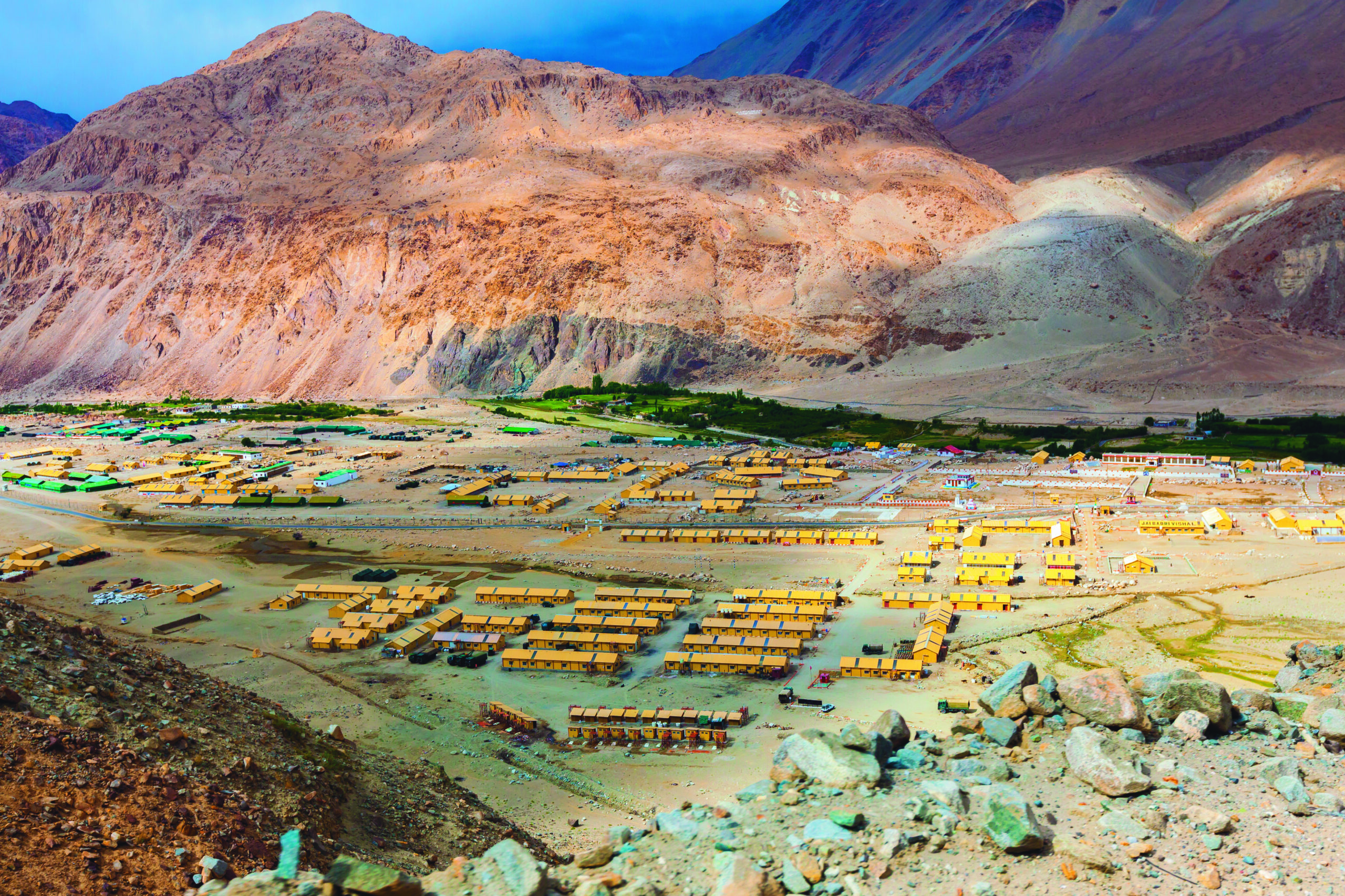 India,Military,Base,At,Leh,Ladakh
