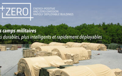 Projet E+ZERO : NovaKamp conçoit les camps militaires durables de demain